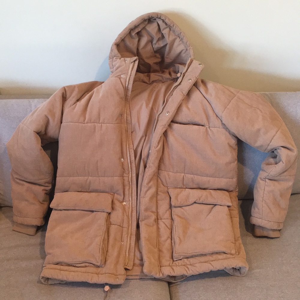 Urban Outfitters Corduroy XL puffy jacket preowned